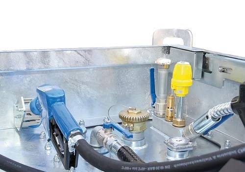 Système de réservoir mobile DENIOS pour diesel et urée KI-D 770 litres avec pompes 12/24V 279-000 choisir à bas prix