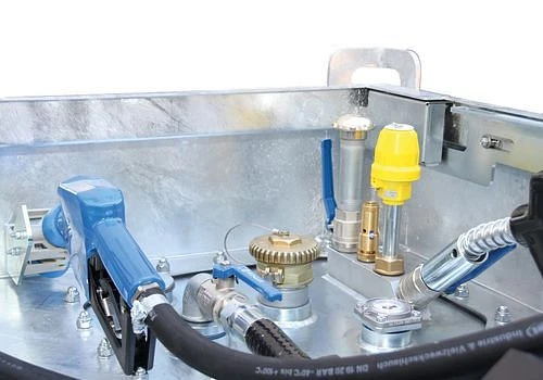 Système de réservoir mobile DENIOS pour diesel et urée KI-D 770 litres avec pompes 12/24V 279-000 choisir à bas prix