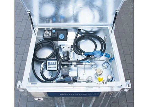 Système de réservoir mobile DENIOS pour diesel et urée KI-D 770 litres avec pompes 12/24V 279-000 choisir à bas prix
