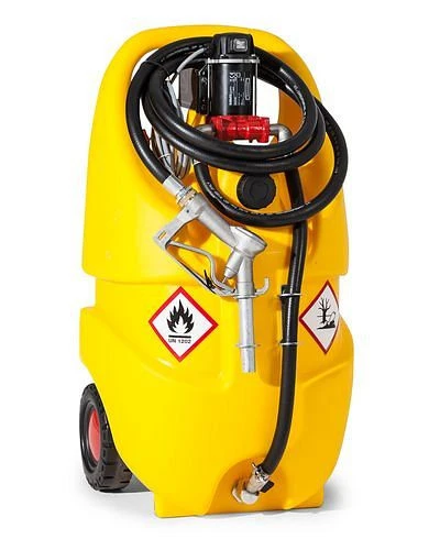 Système de réservoir mobile DENIOS type Caddy pour diesel 55 litres avec pompe électrique 12 V 252-249 commander à bas prix