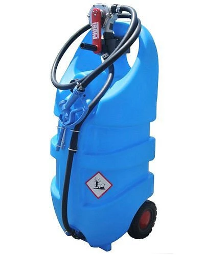 Système de réservoir mobile DENIOS type Caddy pour réponse d'urée AUS 32 110 litres avec pompe à main 252-252 com...