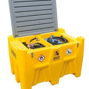 Système de réservoir mobile Emiliana Serbator pour diesel/AdBlue 400+50 litres avec pompe 24 V avec couvercle 306119 acqué...