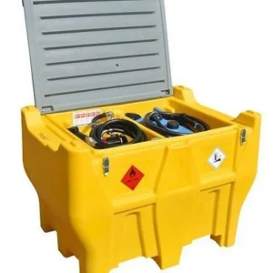 Système de réservoir mobile Emiliana Serbator pour diesel/AdBlue 400+50 litres version pick-up avec pompe 24 V avec couver...