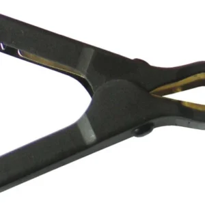 Pince de charge Busching 40A noire entièrement isolée 4mm² avec connecteur 100212 se fournir à bas prix