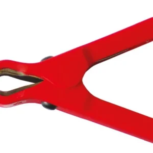 Pince de charge Busching 40A rouge entièrement isolée 4mm² avec connecteur 100211 acquérir à bas prix