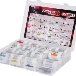 Assortiment de services KS Tools RDKS / TPMS pour réseaus de surveillance de la pression des pneus 142 pièces 149.0200 cho...