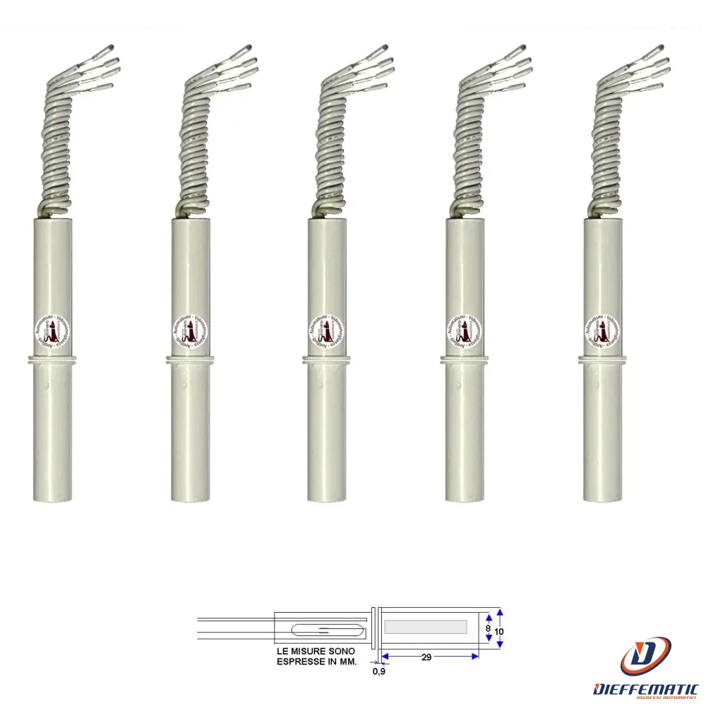 5 Contatti Magnetici Da Incasso Per Infissi Non Ferrosi Securvera St-415Cpcsmpc pour voiture et camionnette