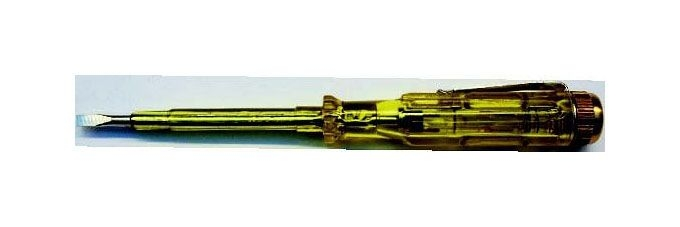 Stroboscope d'allumage testeur de tension padre avec capuchon en laiton jaune Vde 352 G 35200001 magasiner à bas prix