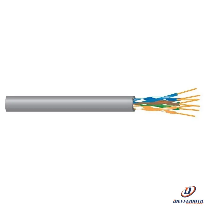 Cavo U-Utp 5E 4X2Xawg24/1 Prospecta H0106/E 100 Mt pour Respect des Normes