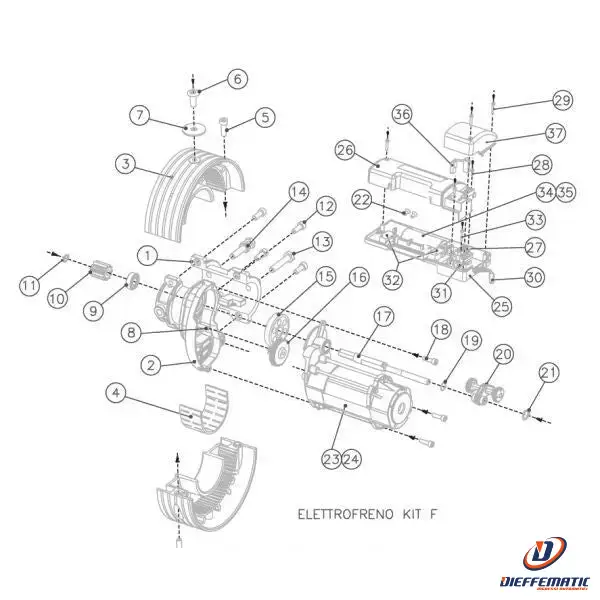 Flexible d'échappement Anello 15 Per Eurotitan Hr Unititan Hr Ht Acm 40710015 Automazione Automatismi