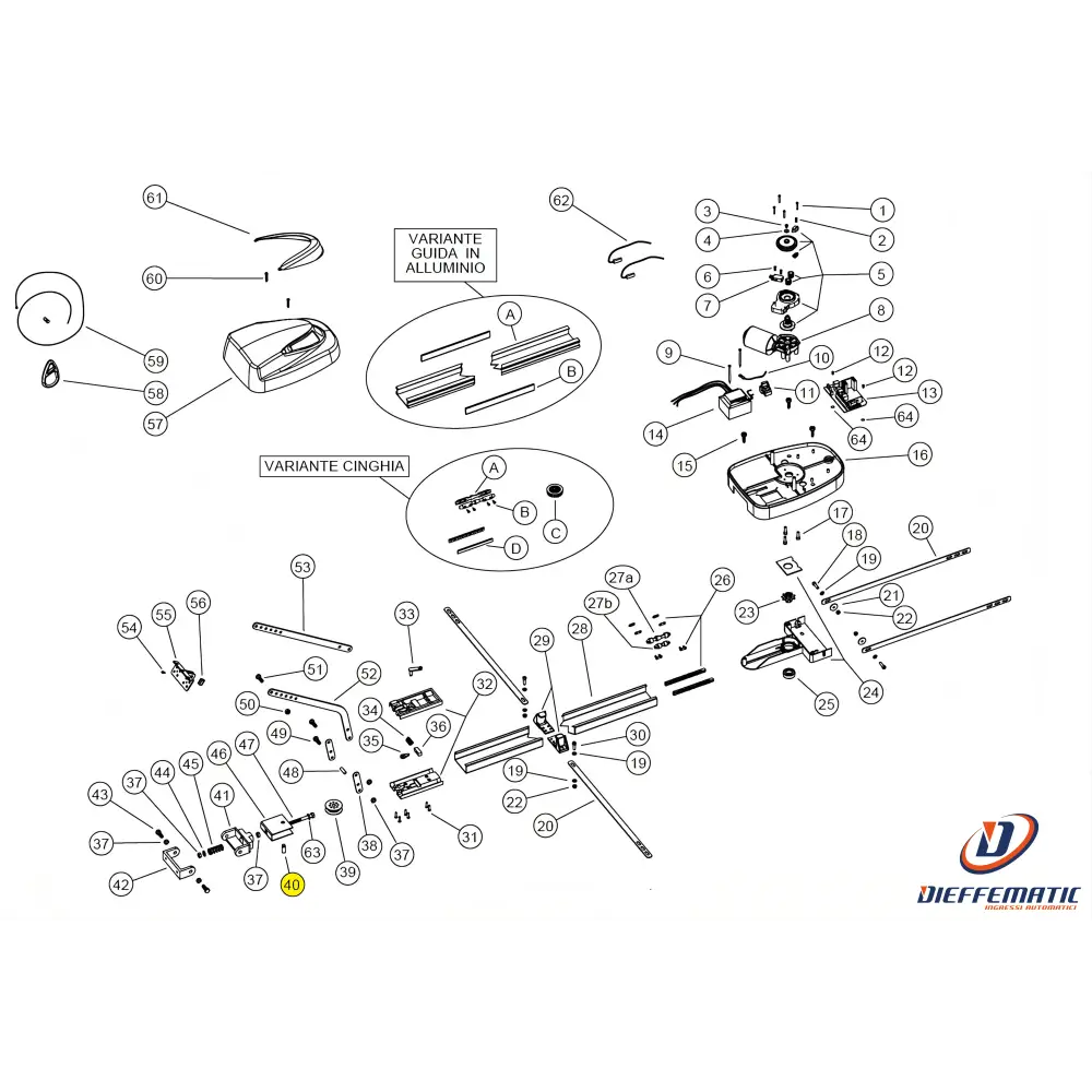 Stp003 Perno Ruota Di Rinvio Utile Uniko Ricambio en Inox 304