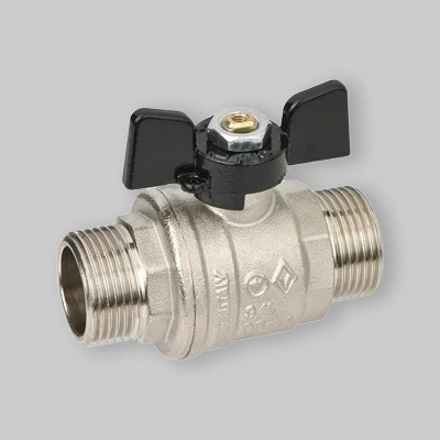 Valvole Sfera P. Totale M-M Farfalla Alluminio Bugatti 1" Dn 25 Pn 40