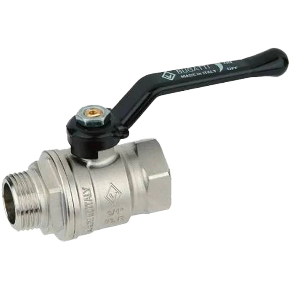 Valvole Sfera P. Totale M-F Leva Alluminio Bugatti 1" Dn 25 Pn 30