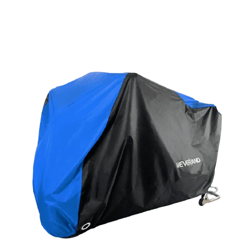 Housse moto Noir et Bleu 1001 Housses