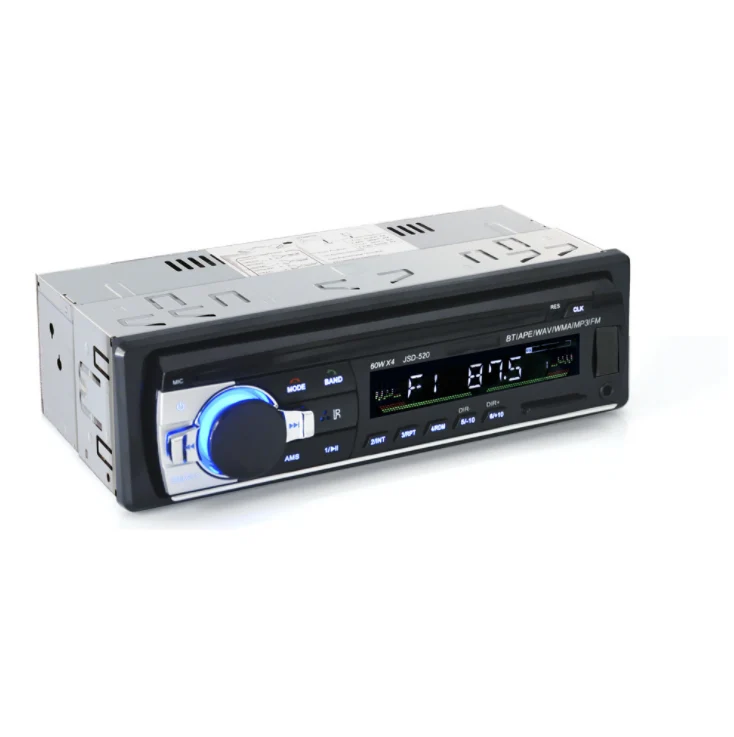 TD® 12V Voiture Bluetooth Lecteur multifonction USB - SD - FM MP3 Récepteur Lecteur 520
