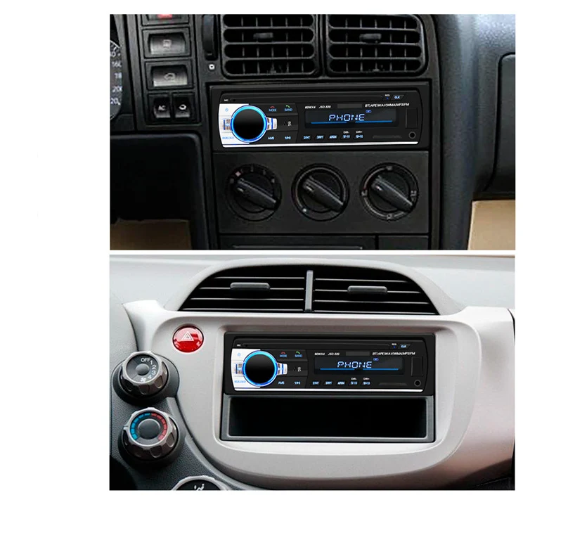 TD® 12V Voiture Bluetooth Lecteur multifonction USB - SD - FM MP3 Récepteur Lecteur 520