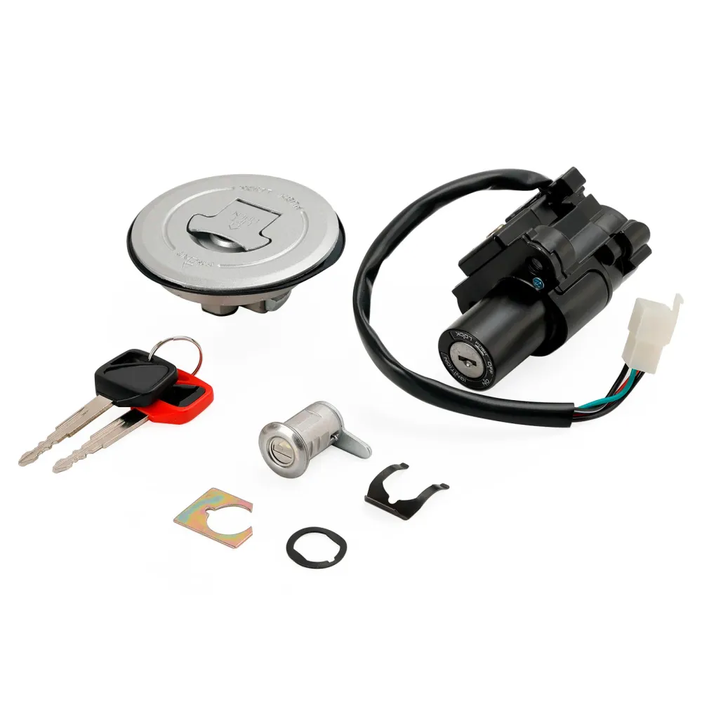 2000-2005 Honda moto Hornet 250 CB250 ensemble de verrouillage de commutateur d'allumage 2 clés 35010-MBZ-D01