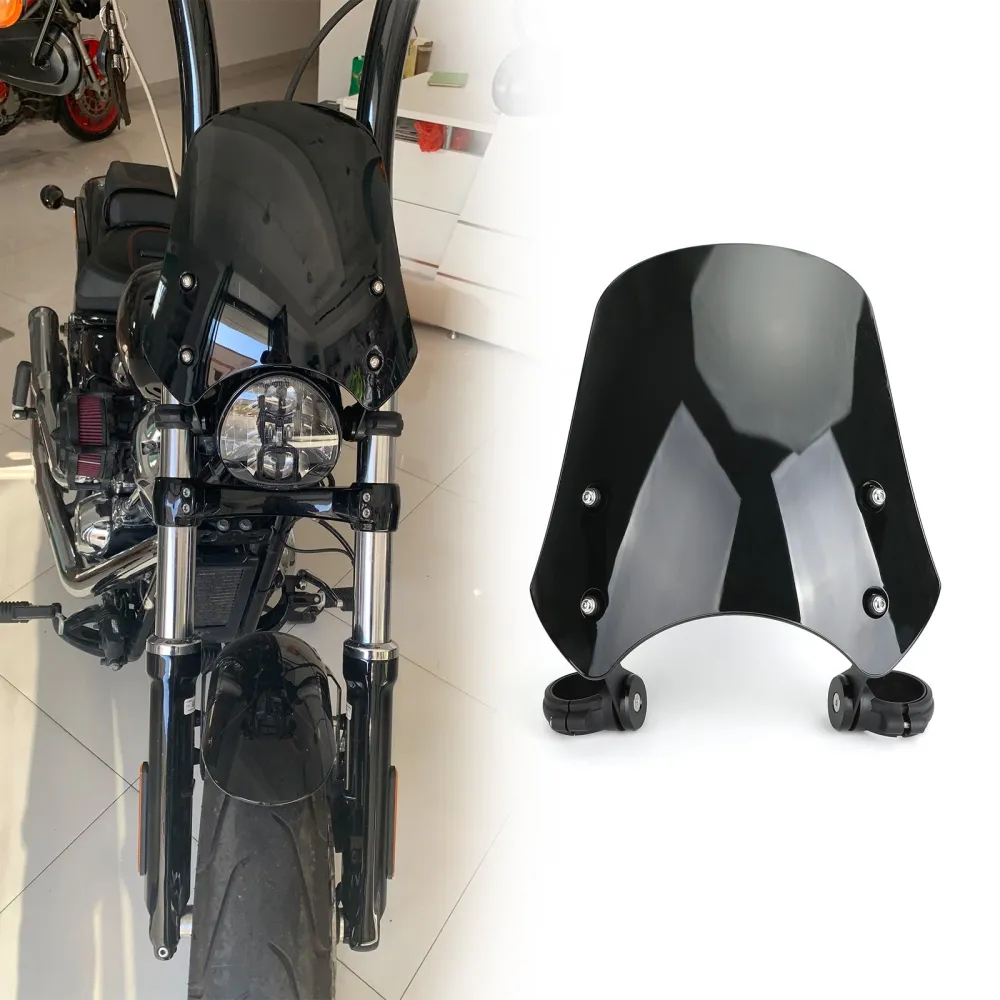 2011-2013 FXS Blackline ABS plastique moto pare-brise pare-brise générique
