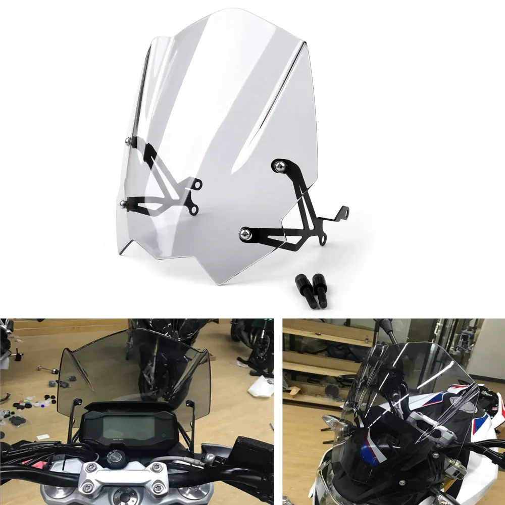2017-2018 BMW G310R Nouveau pare-brise en plastique ABS pour moto générique