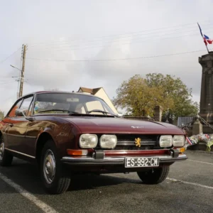 504 coupe bordeaux