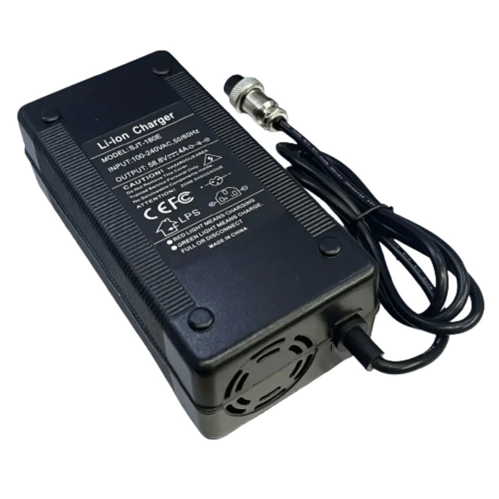 Chargeur de vélo électrique 58.8V 4A GX16 3 Points Accessoires Energie