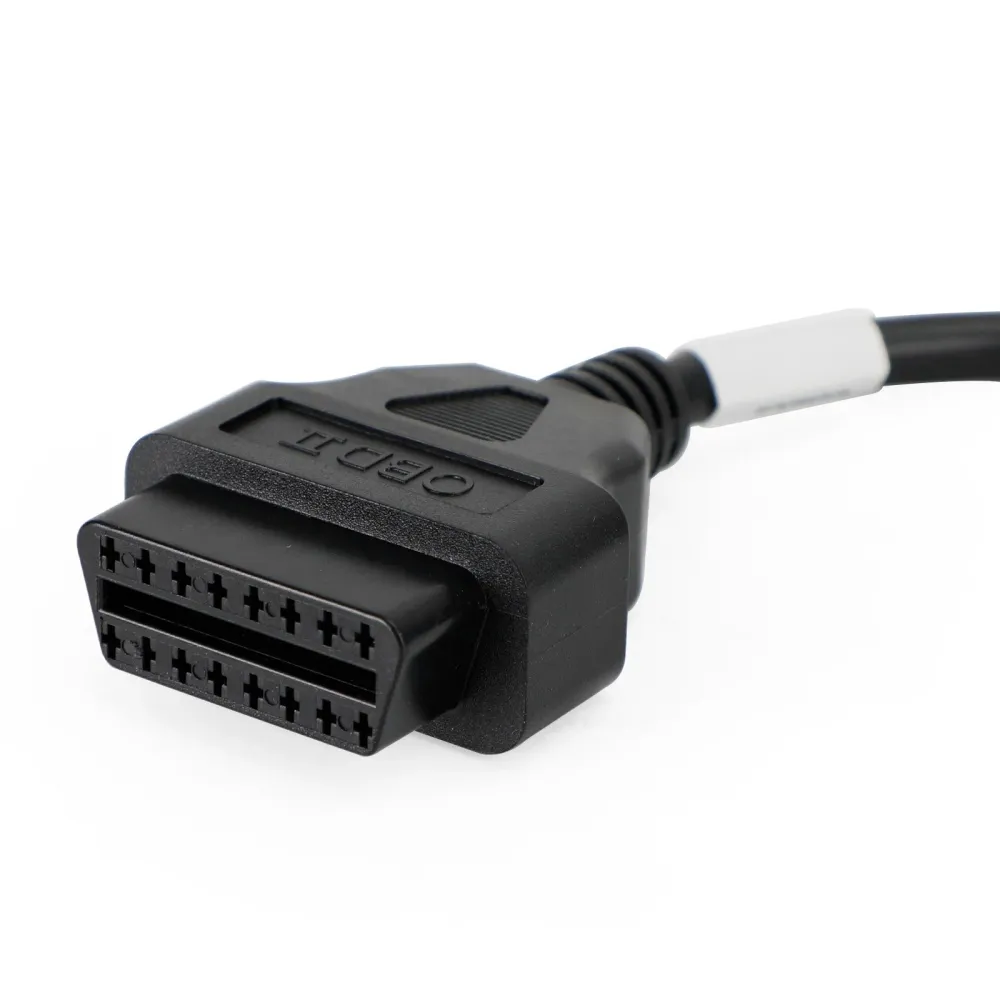 Adaptateur OBD2 pour moto, 3 broches à 16 broches, connecteur de câble de Diagnostic pour KYMCO