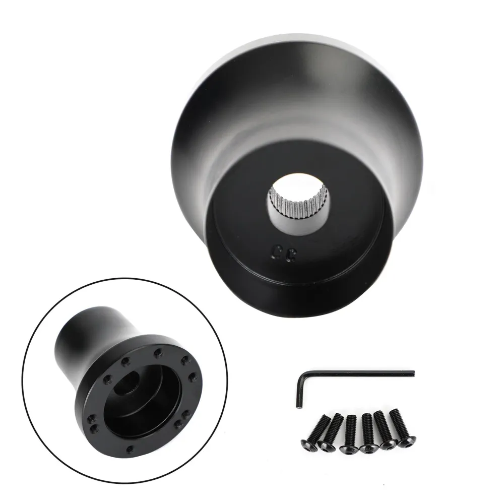 Adaptateur de volant en aluminium pour voiturette de Golf, moyeu adapté pour voiture de Club DS à partir de 1984, noir gén...