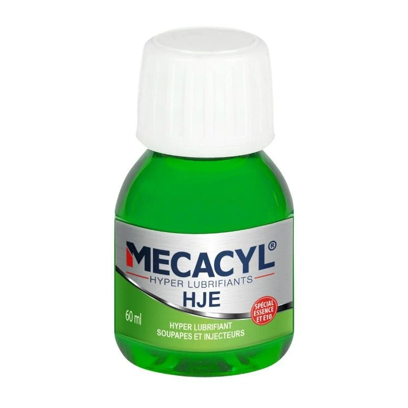 ADDITIF INJECTEUR MOTO MECACYL HJE HYPER LUBRIFIANT MOTEUR ESSENCE 60 ml (VENDU L'UNITE)