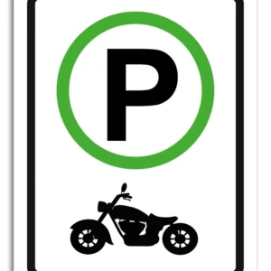 Stationnement moto AFFICHAGE INDUSTRIEL.ca