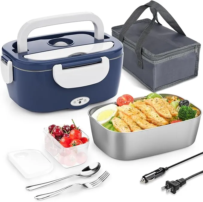 Boîte-repas électrique 3-en-1 en Inox (Voiture, Camion & Maison) AFRIKCOIN