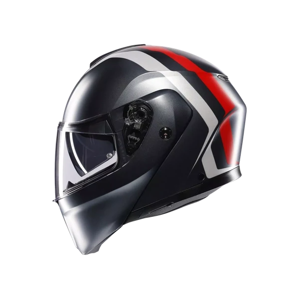 AGV Street Modular Resia - Casque de Moto Modulaire Noir