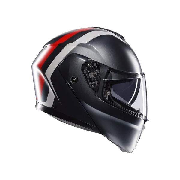 AGV Street Modular Resia - Casque de Moto Modulaire Noir