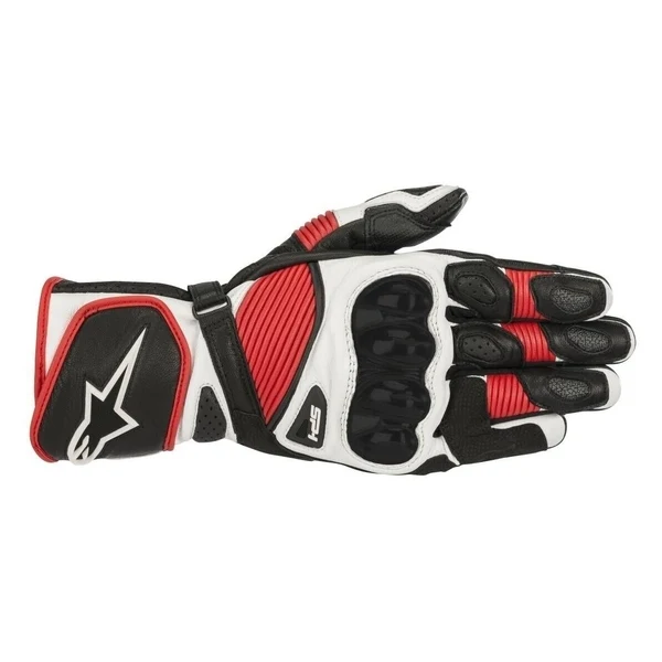 Alpinestars SP-8 - Gants de Moto pour Homme Black White Red L