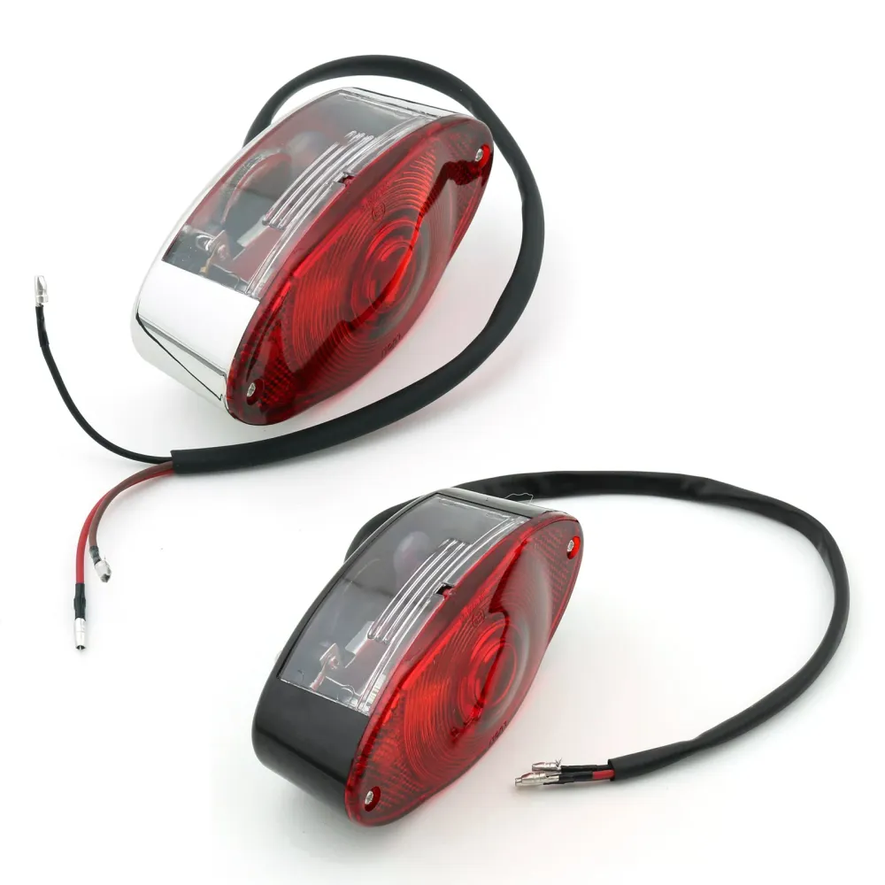 Ampoule 5W/21W pour moto, Quad, ATV, frein de course, plaque d'immatriculation, feu arrière générique