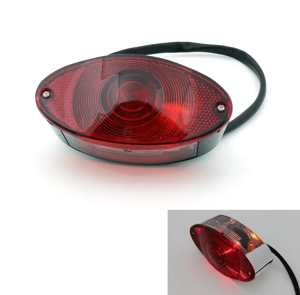 Ampoule 5W/21W pour moto, Quad, ATV, frein de course, plaque d'immatriculation, feu arrière générique