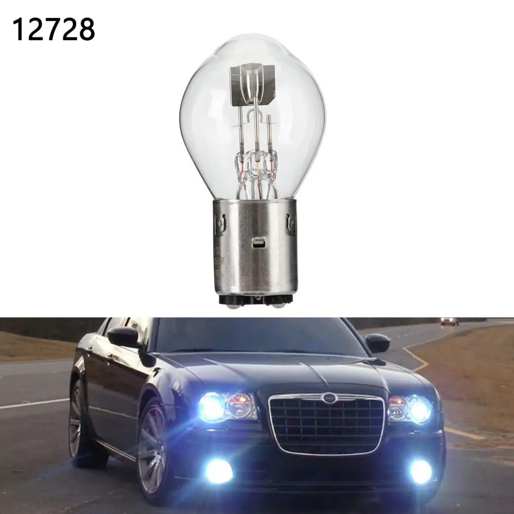 Ampoule Phare générique pour moto Philips 12728 Premium Vision S2 35/35W BA20d + 30%