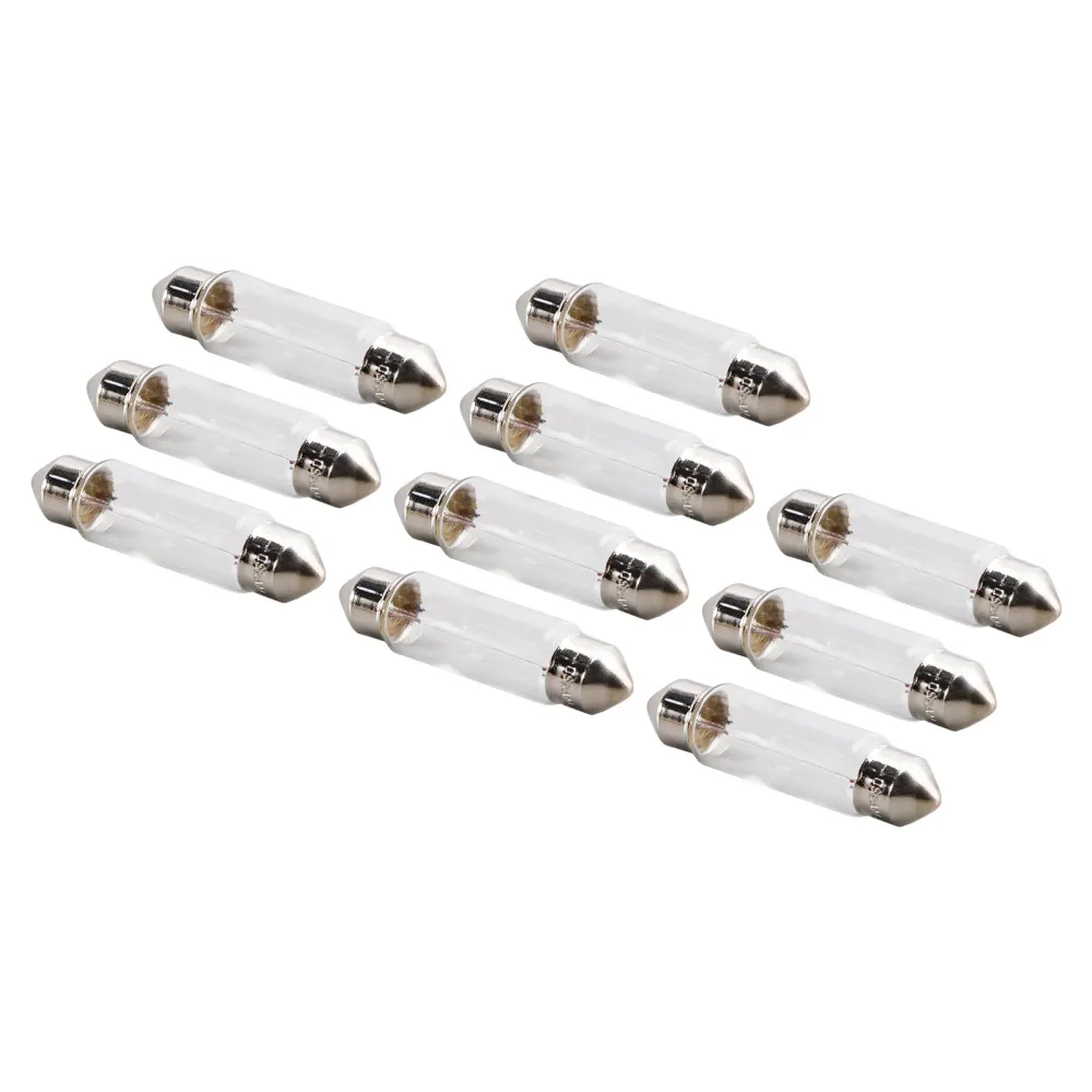 Ampoule tubulaire pour phare de voiture, 10 pièces, C5W SV8.5 6421 24V 3W pour OSRAM