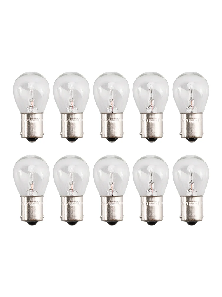 Ampoule tubulaire pour phare de voiture, 10 pièces, P21W BA15S 7506 12V 21W pour OSRAM