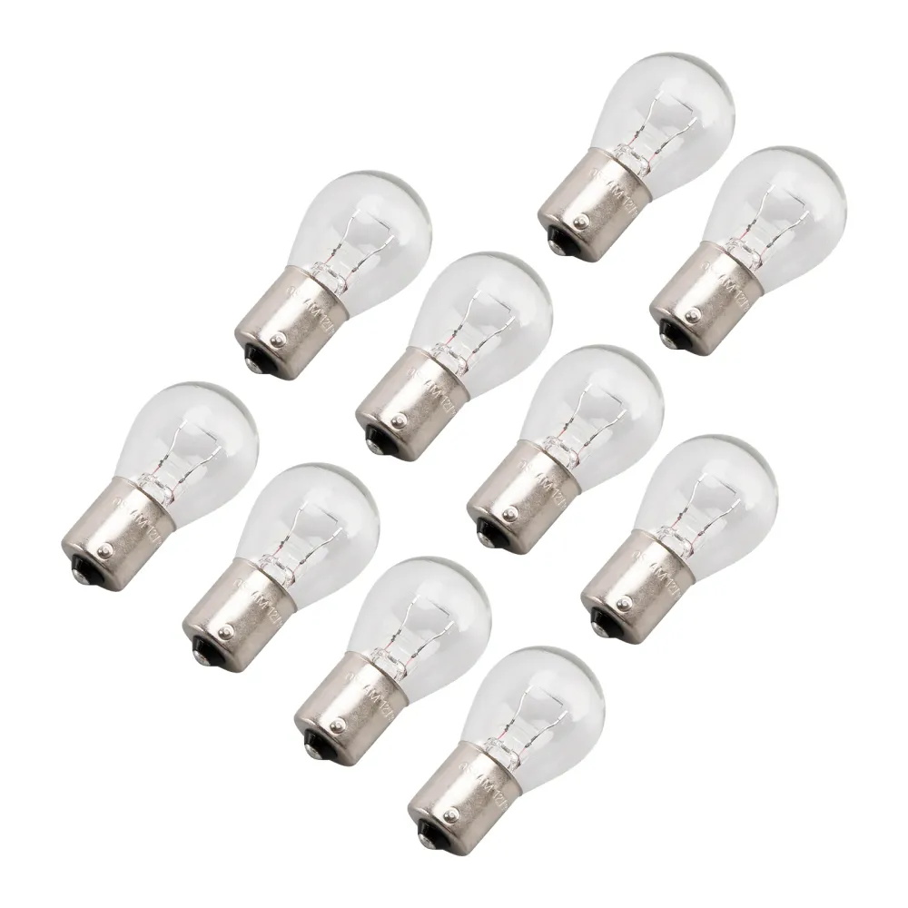 Ampoule tubulaire pour phare de voiture, 10 pièces, P21W BA15S 7506 12V 21W pour OSRAM
