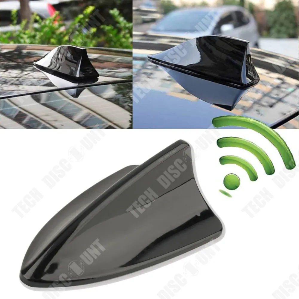 TD® Antenne Forme Aileron Requin/Antistatique étanche BMW/ Décoration Voiture Tendance et Classe
