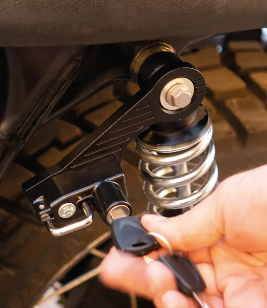 Antivol casque Moto pour Triumph à partir de 2016 - Cafe Twin