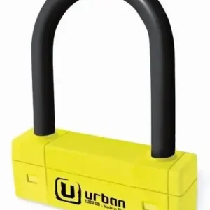 Antivol moto U - UR85 - ø18 - 85*120 Homologation SRA Noir & Jaune