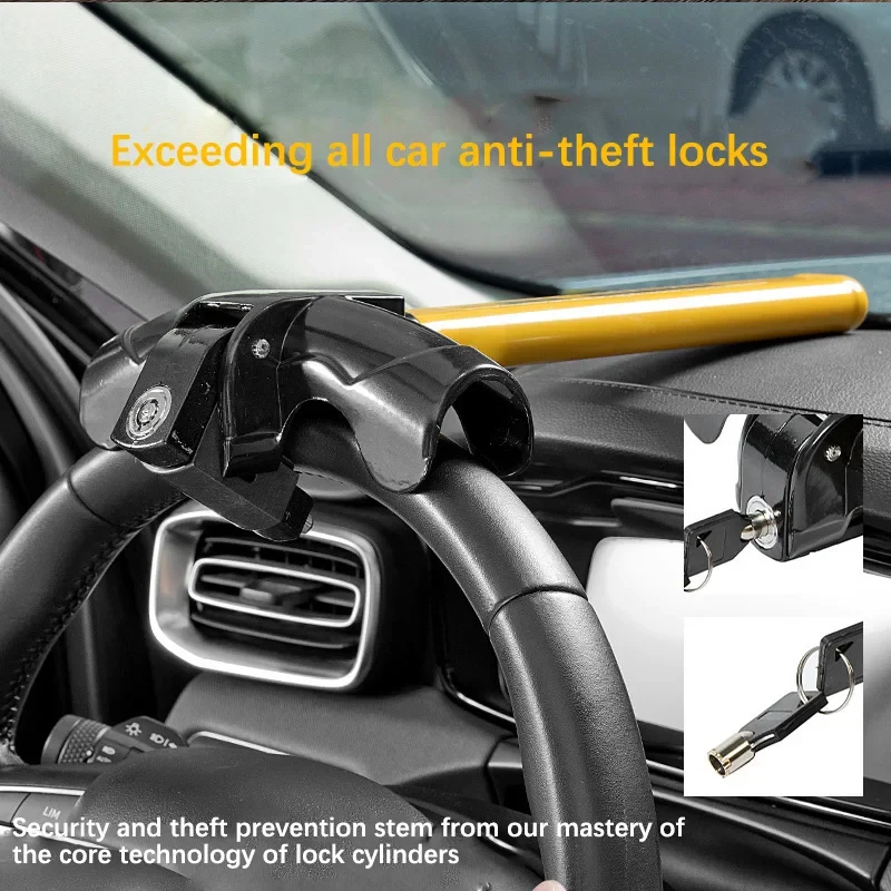 Anti-vol de Volant de Voiture SÉCURITY MAX