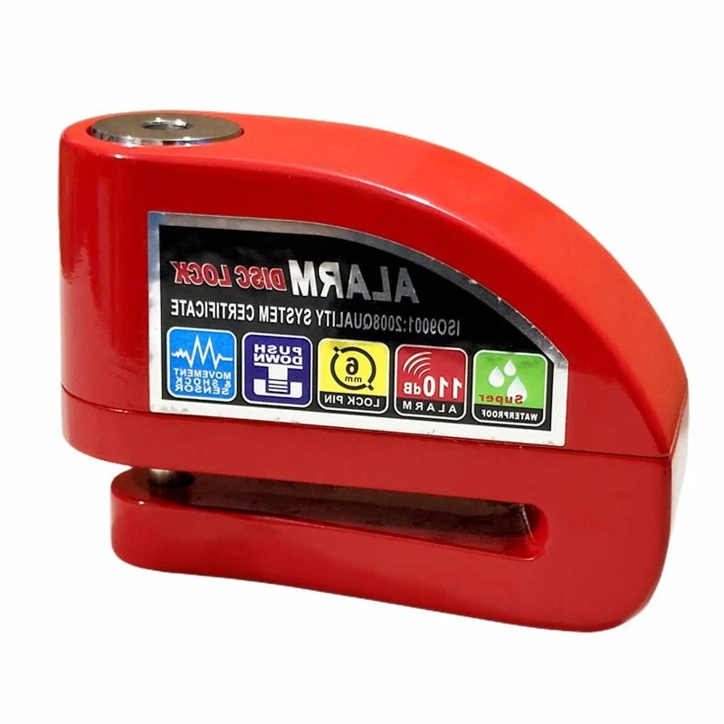 Antivol Moto Bloque Disque Alarme 110db Antre du Motard