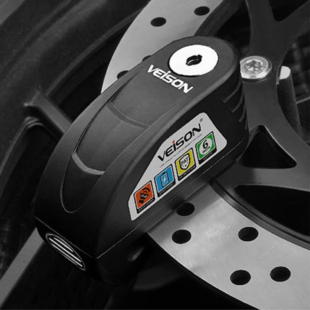 Antivol Moto Bloque Disque Alarme 130db Antre du Motard