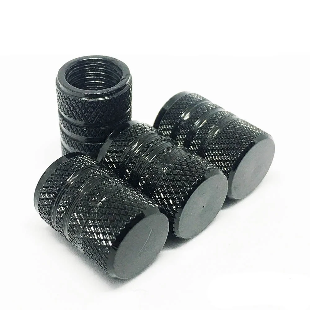 Bouchon de Valve Moto Noir (Pack de 4) Antre du Motard