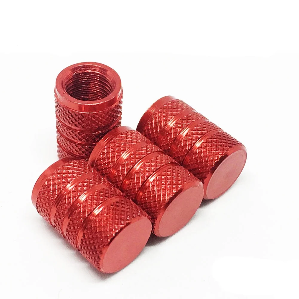 Bouchon de Valve Moto Rouge (Pack de 4) Antre du Motard