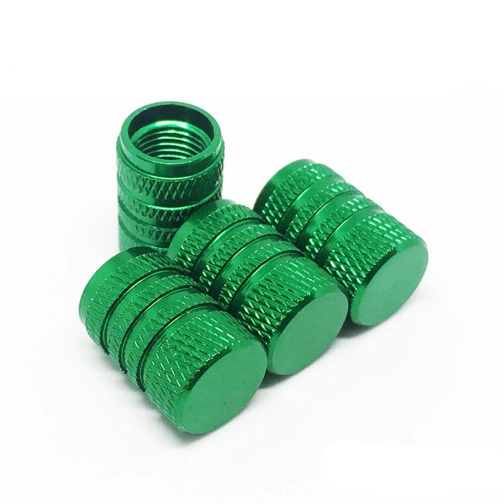 Bouchon de Valve Moto Vert (Pack de 4) Antre du Motard