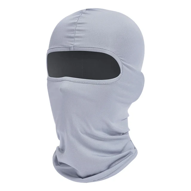 Cagoule Intégrale Moto Gris Clair Antre du Motard