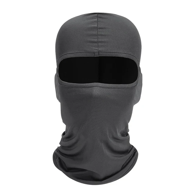 Cagoule Intégrale Moto Grise Antre du Motard